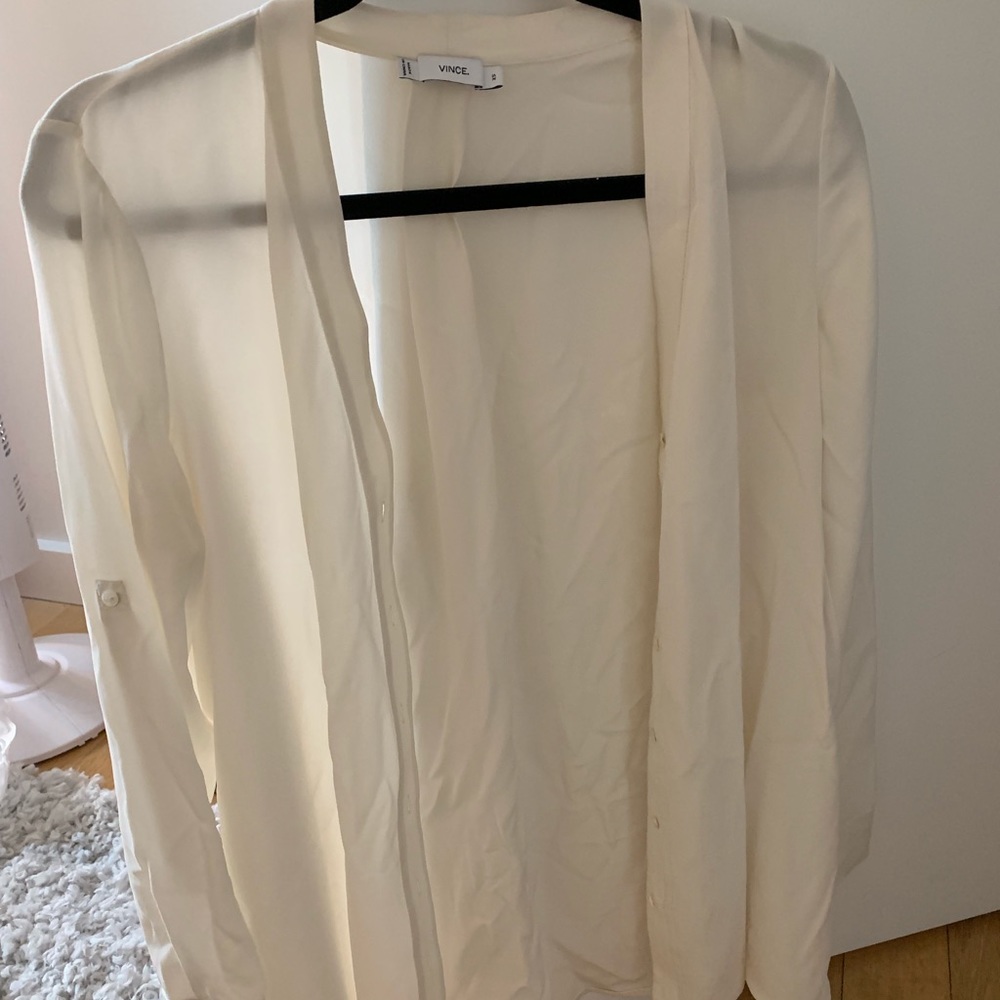 Vince blouse great condition (wrinkled in pic!)